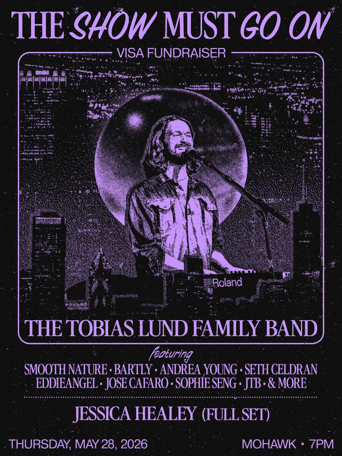 THE SHOW MUST GO ON - Visa Fundraiser