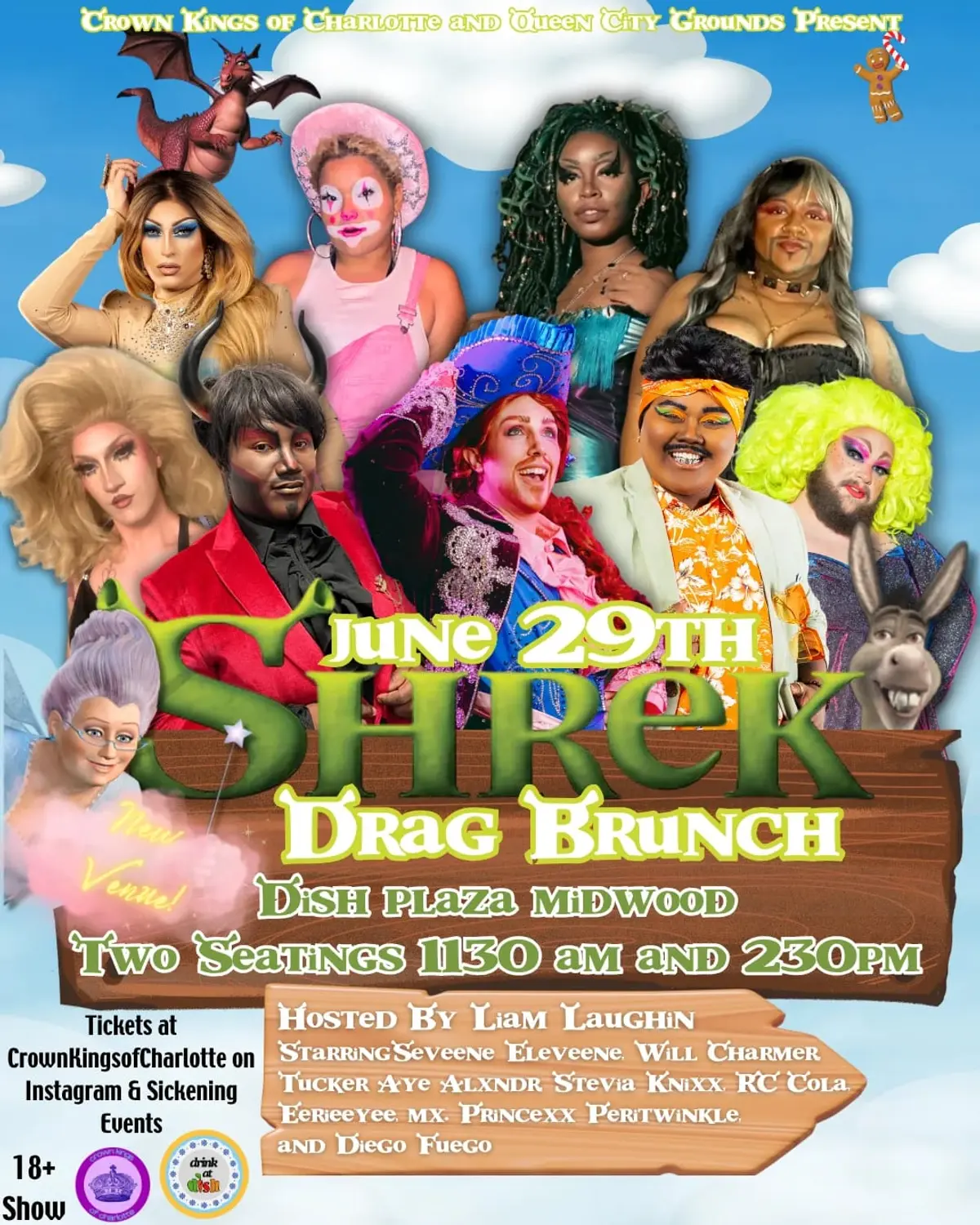 Shrek Brunch Second Seating 2:30 PM
