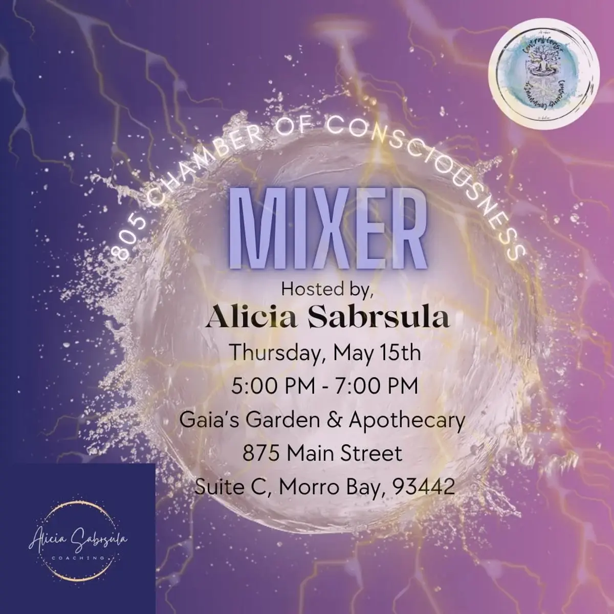 805 Chamber of Consciousness Mixer w/Alicia Sabrsula