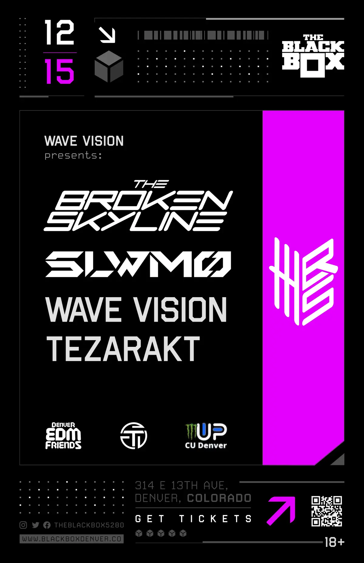 Wave Vision presents: The Broken Skyline, SLWMO, Wave Vision & Tezarakt