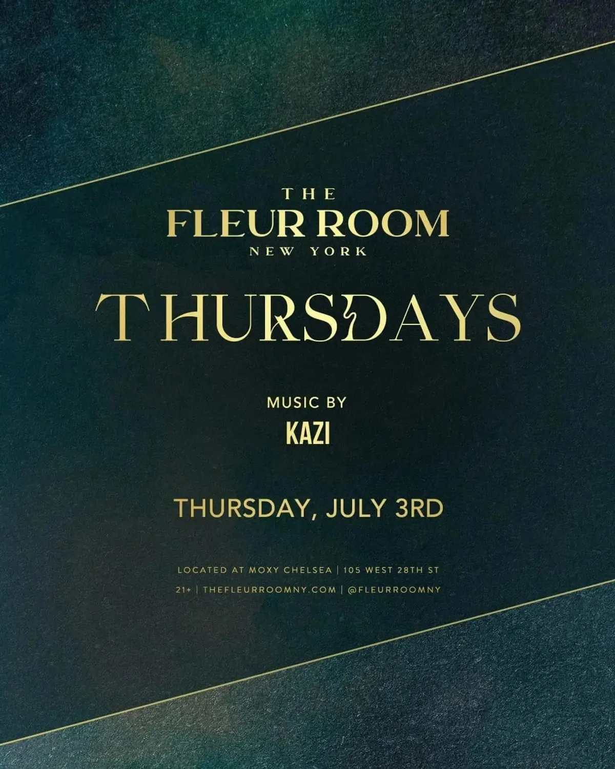 FLEUR ROOM THURSDAYS