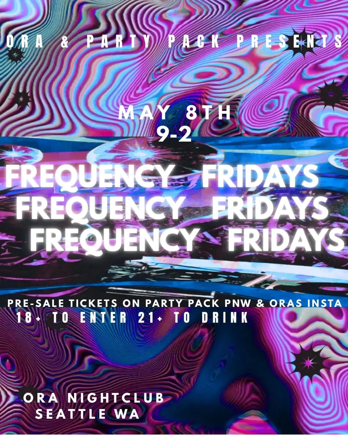 Frequency Fridays at Ora (EDM)  (18+)