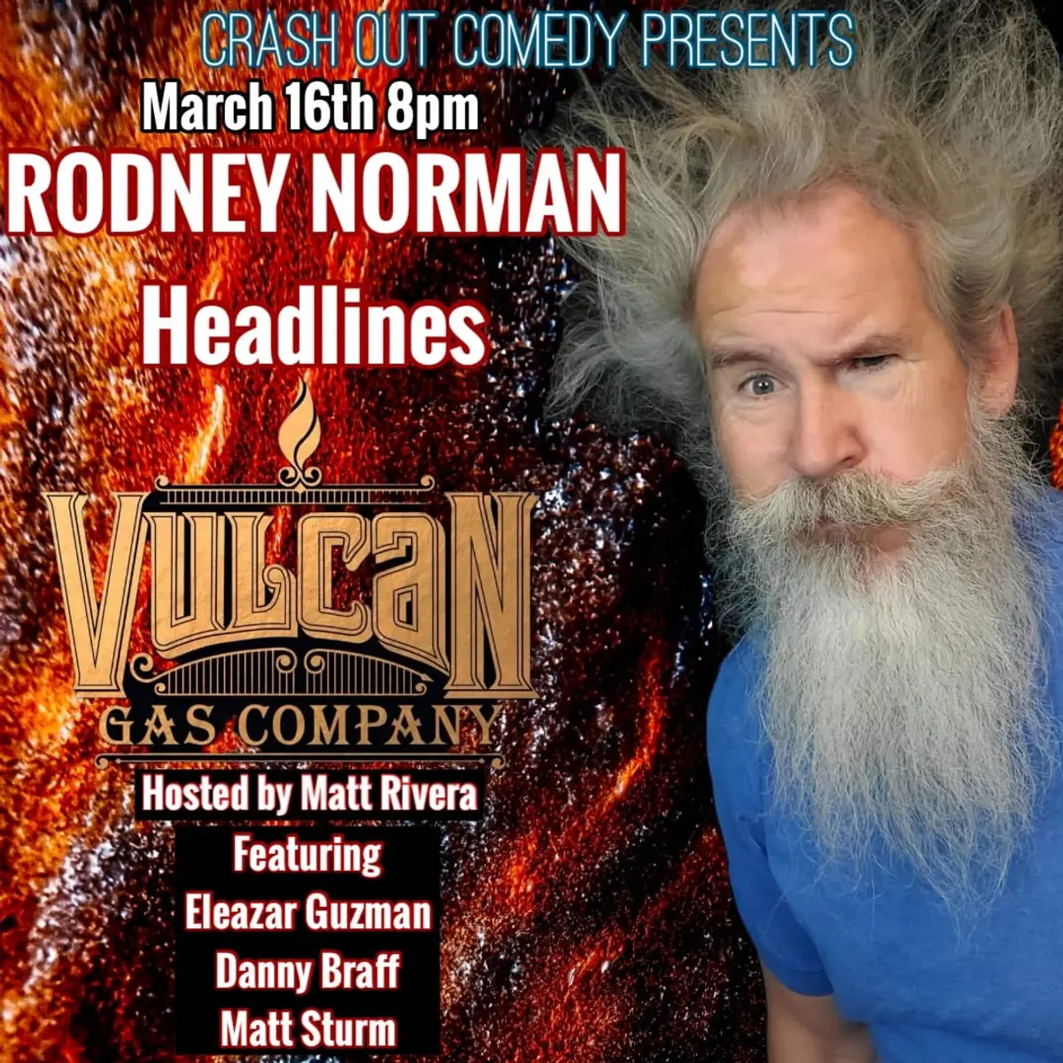 Crash Out Comedy Presents: Rodney Norman