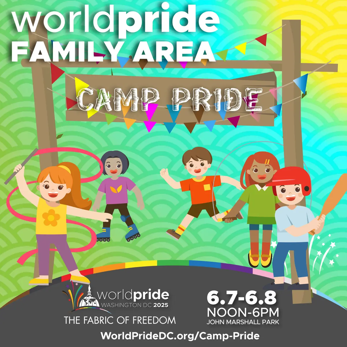 Camp Pride Family Area