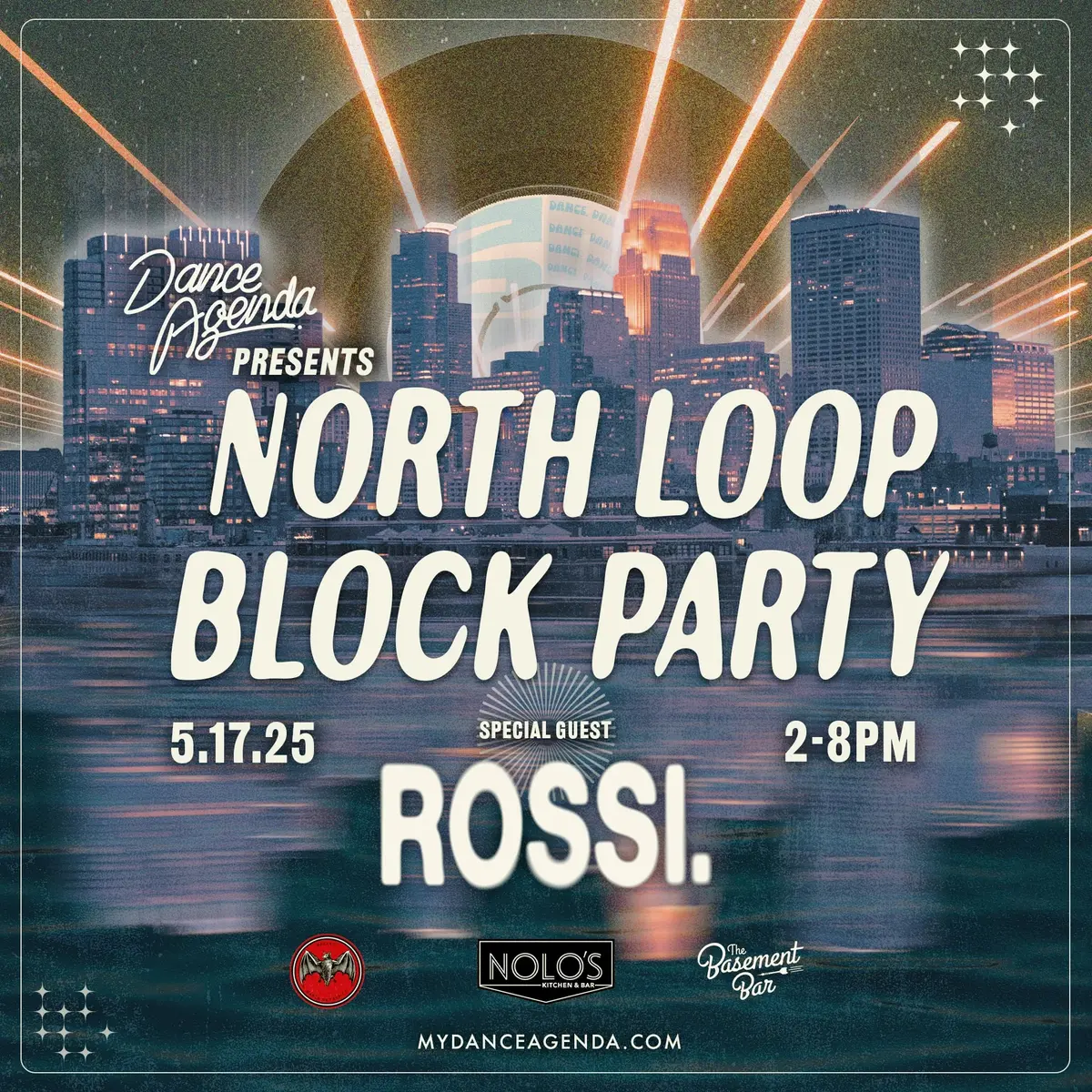North Loop Block Party with Rossi.