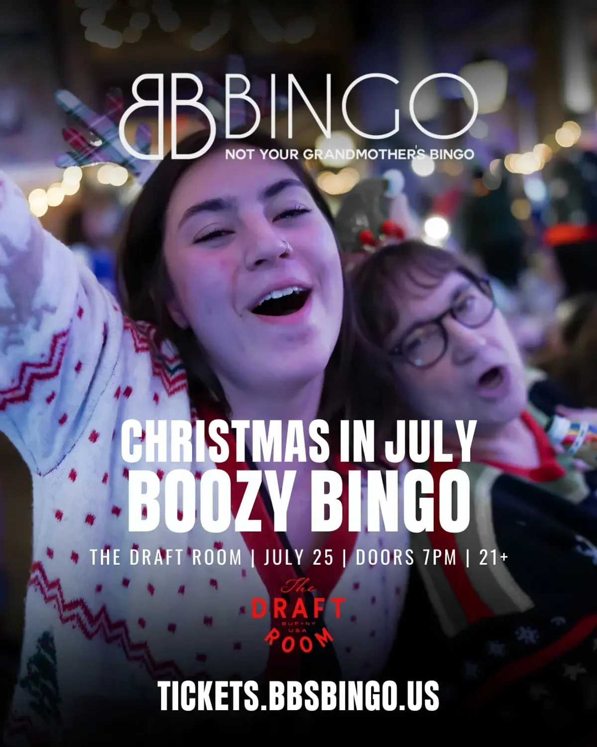 BB'S BINGO Christmas in July