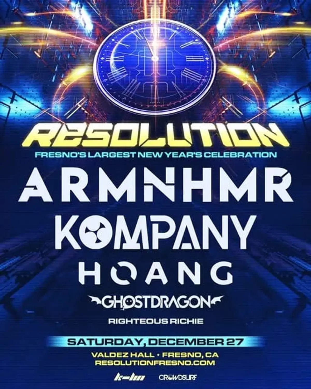 RESOLUTION 2025: Fresno's Largest New Year's Celebration