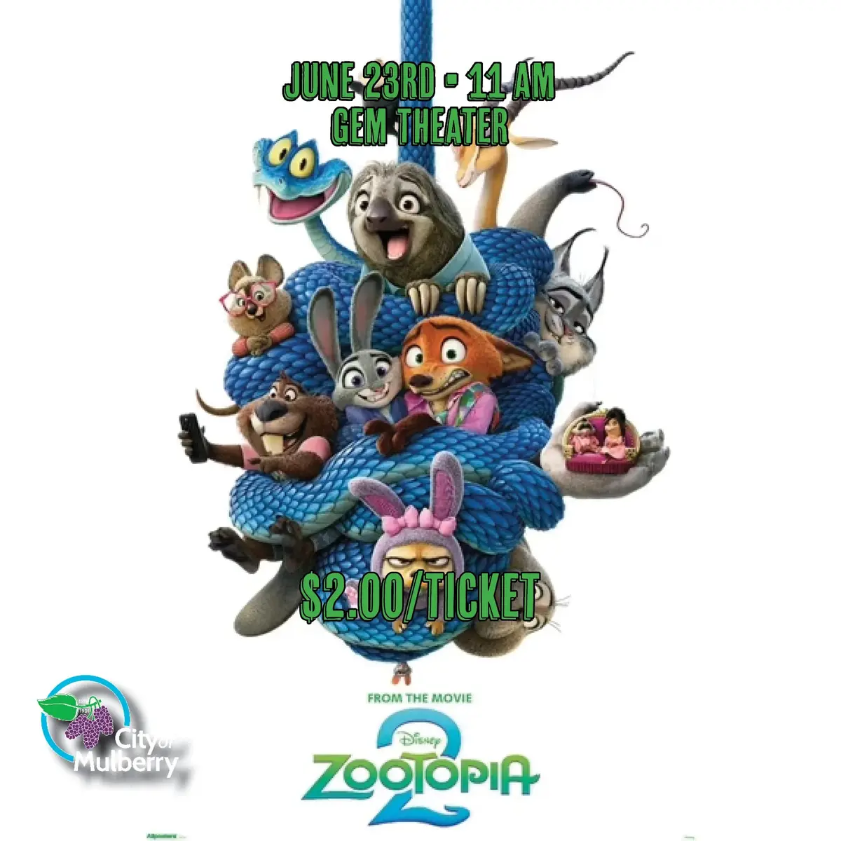 Zootopia 2 Screening