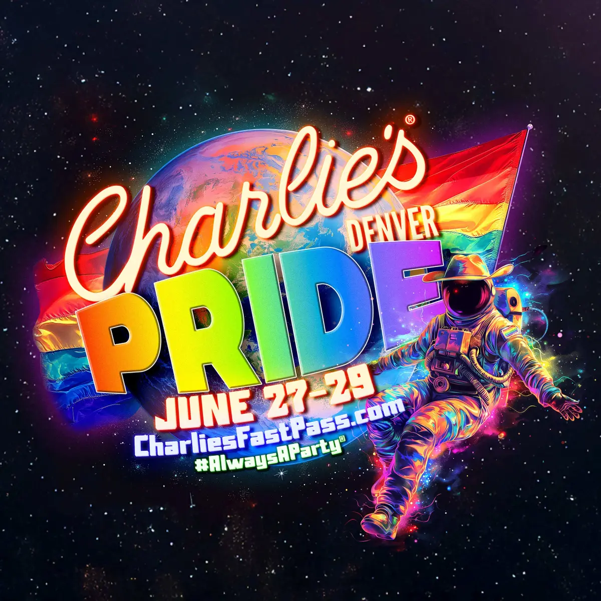 Planet Pride 2025 at Charlie’s Denver – LGBTQ+ Pride Weekend Celebration