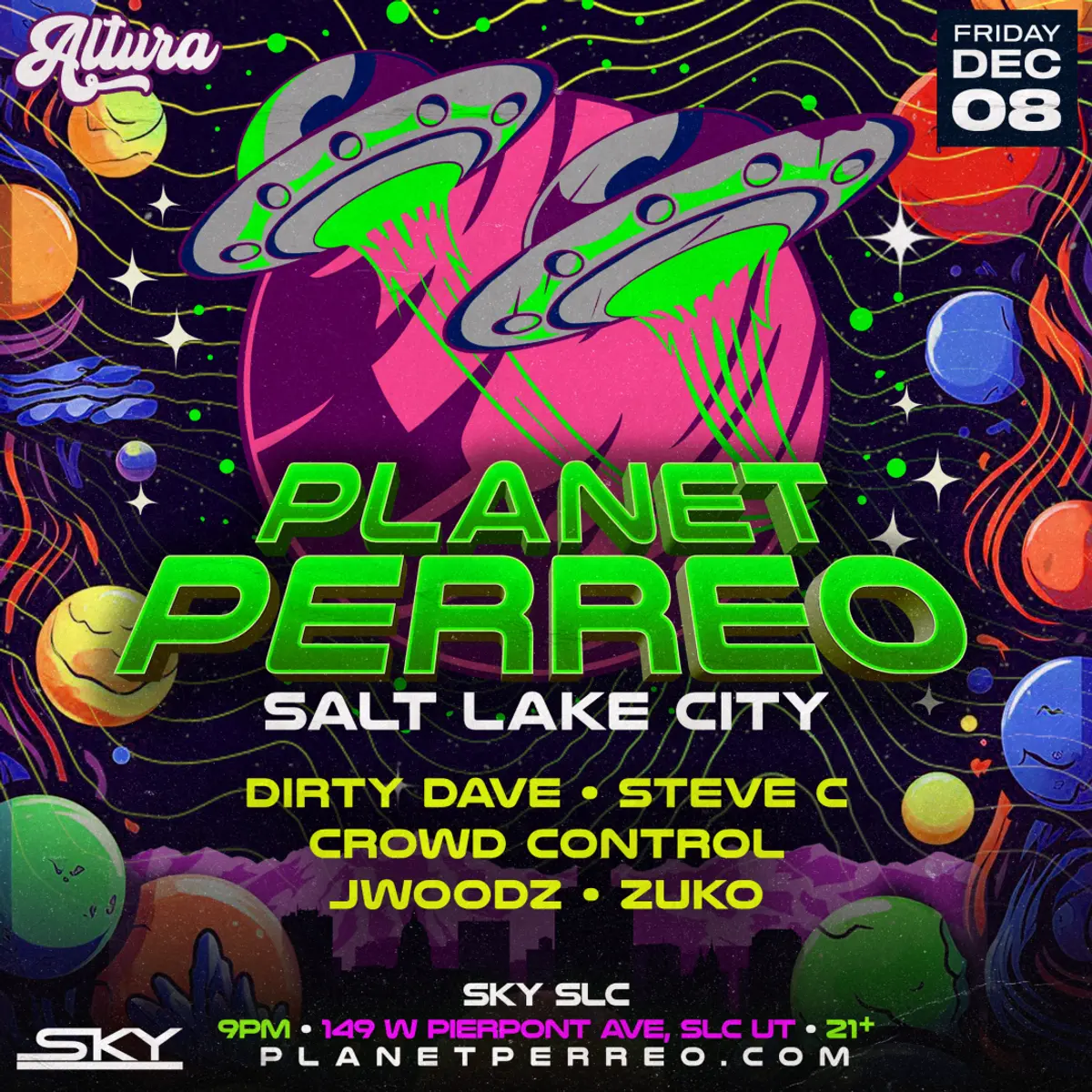 PLANET PERREO at Sky