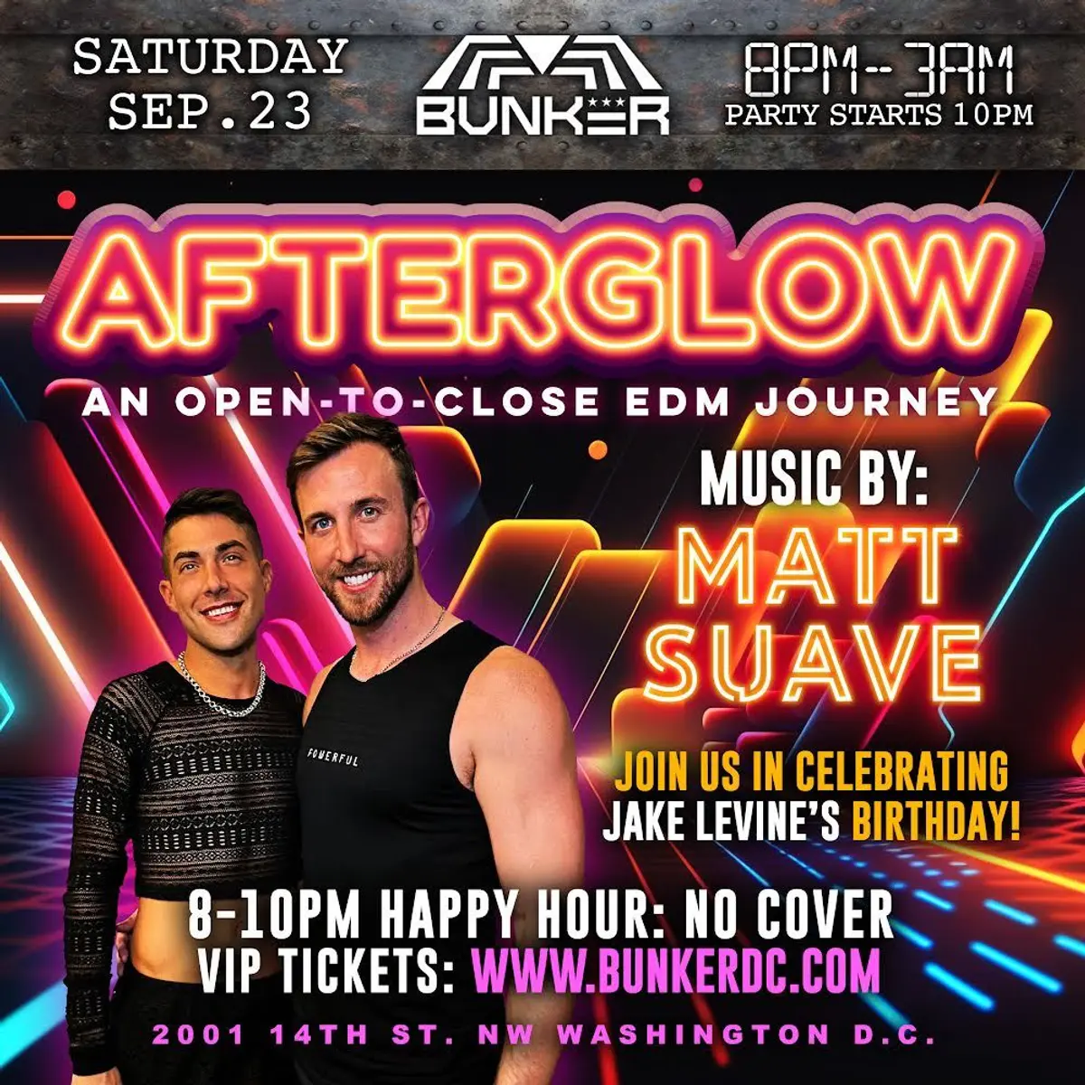Afterglow with DJ MATT SUAVE