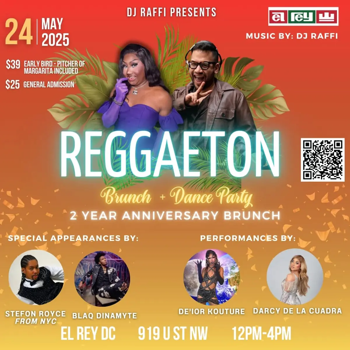 Reggaeton Brunch at El Rey 2 Year Anniversary Celebration