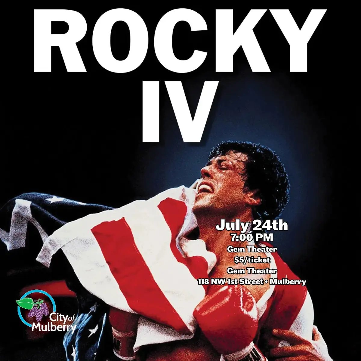 Screening of Rocky IV
