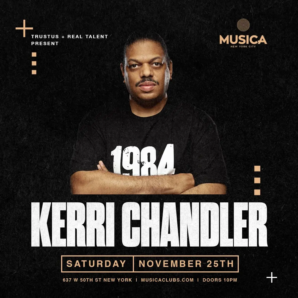 KERRI CHANDLER @ MUSICA NYC
