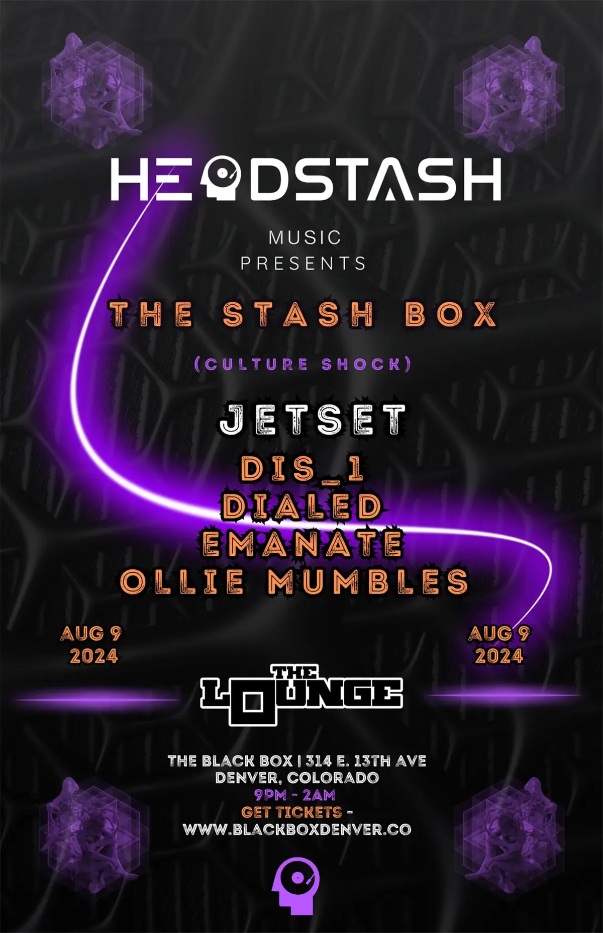 Headstash Collective - The Stash Box: Jetset, DiS_1, Dialed, Emanate, Ollie Mumbles