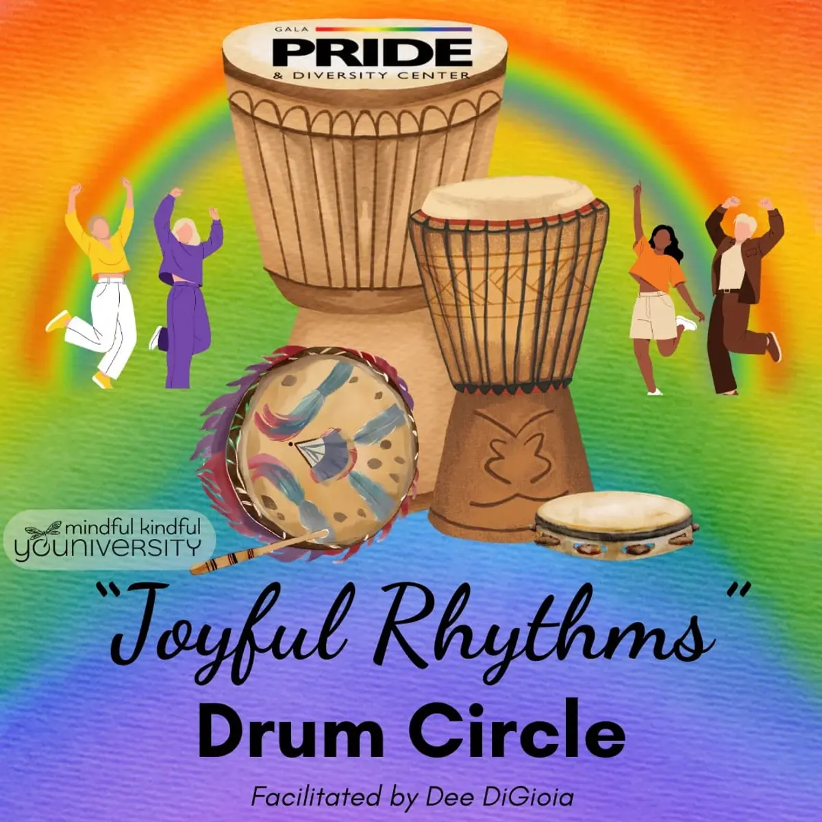 "Joyful Rhythms" Drum Circle / Gala Pride SLO