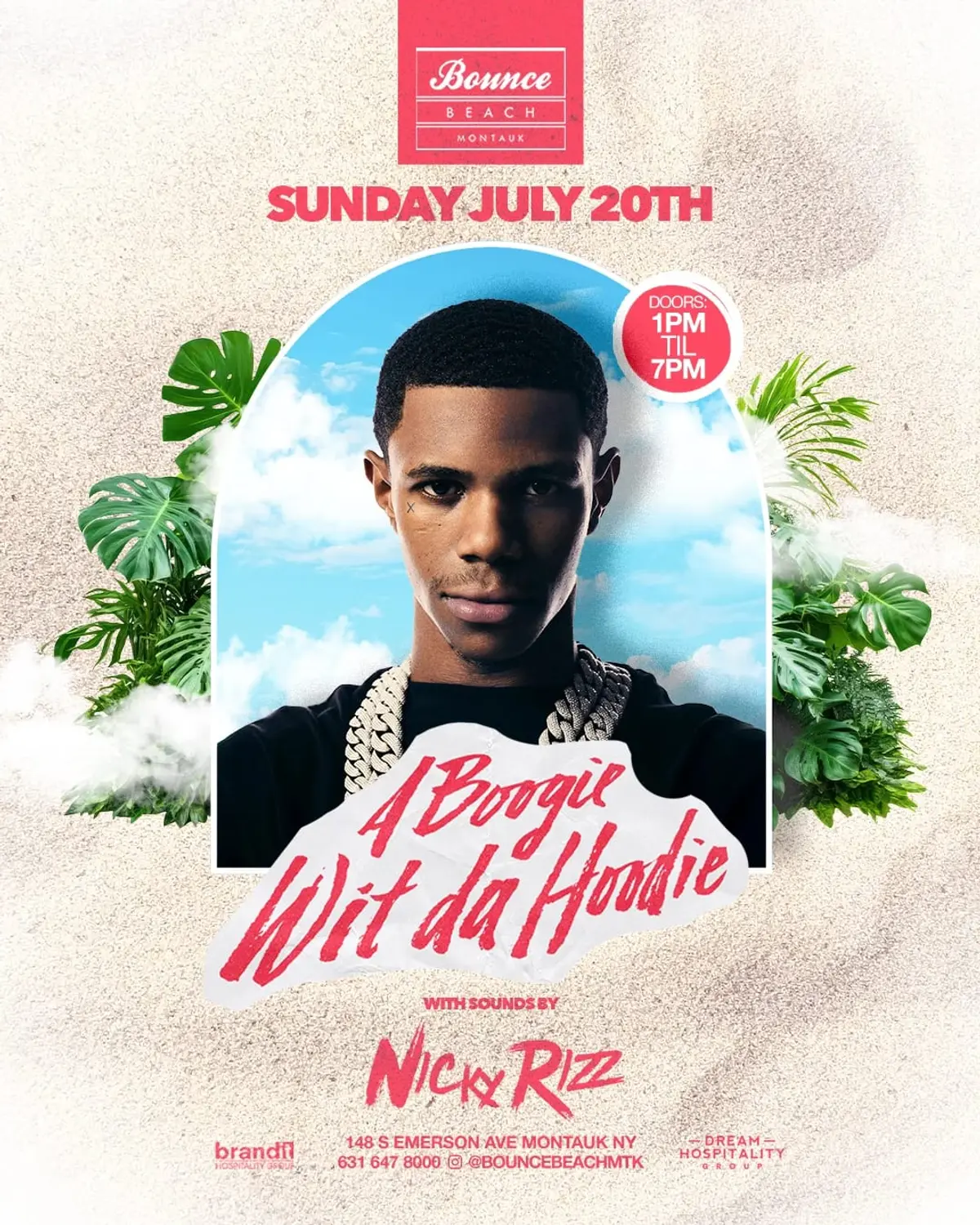 A BOOGIE @ BOUNCE BEACH MONTAUK