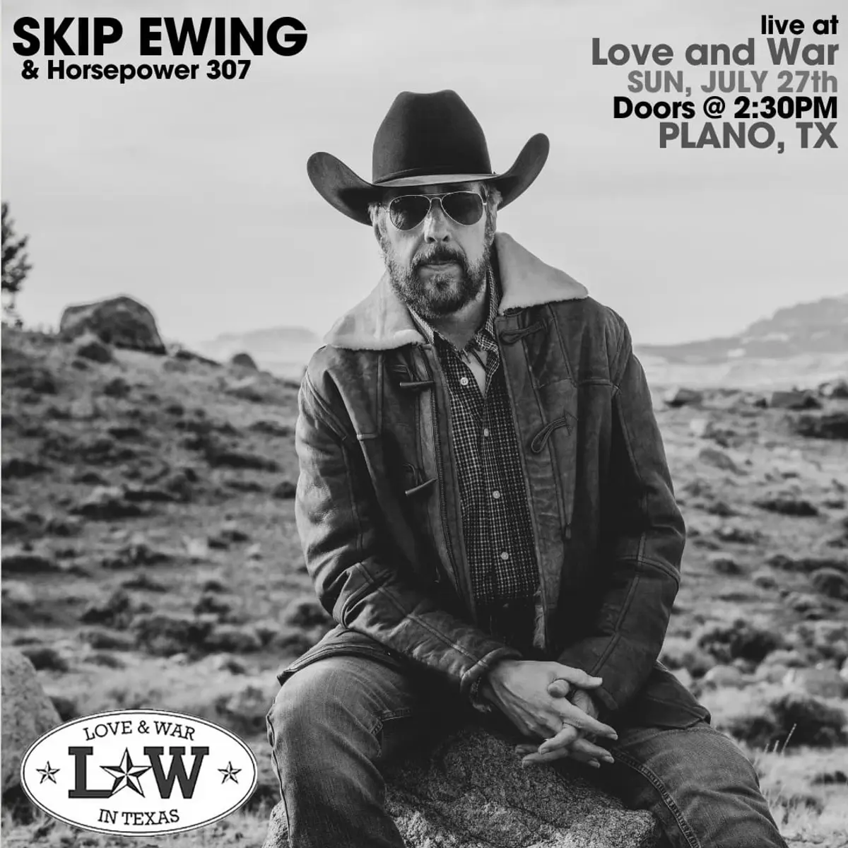 SKIP EWING w/ special guest Chad McCutchen - SHINER SUNDAY SERIES
