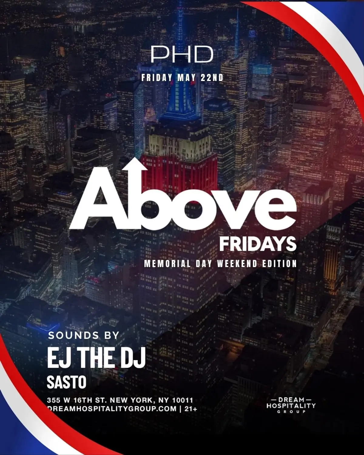 Above Fridays @ PhD Rooftop