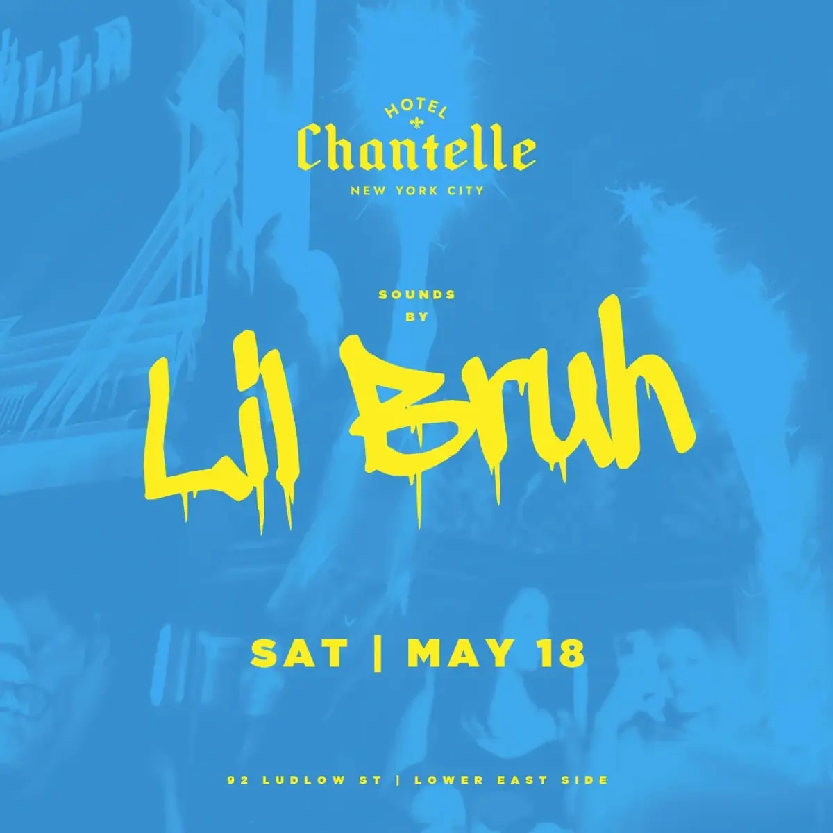 Hotel Chantelle Saturday 5/18 - Rooftop Access