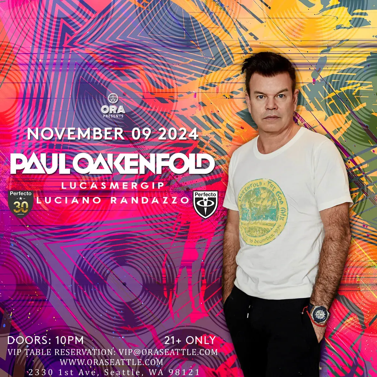 Paul Oakenfold -30th Anniversary of Perfecto at Ora