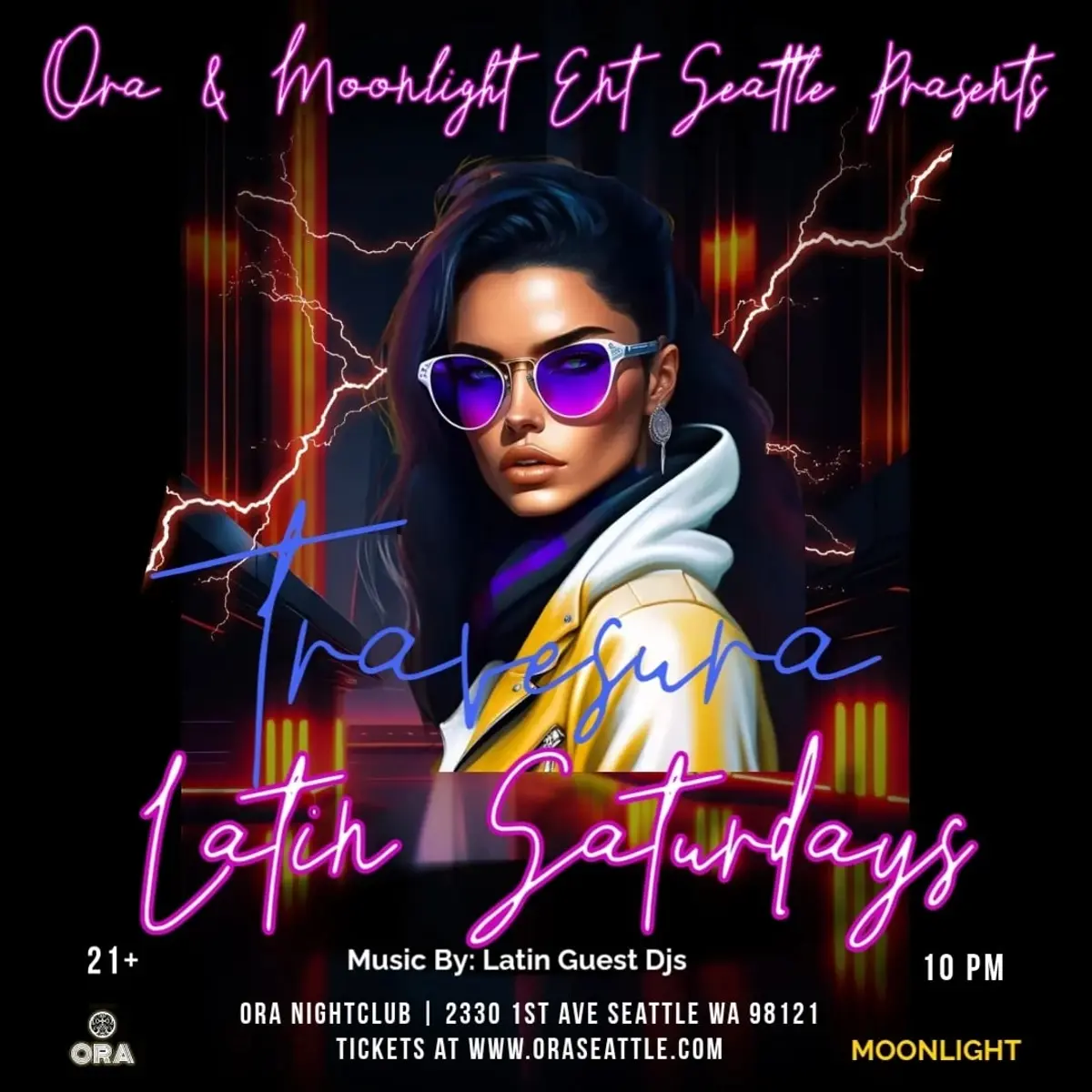 LATIN SATURDAYS (Travesura) at Ora  (21+)