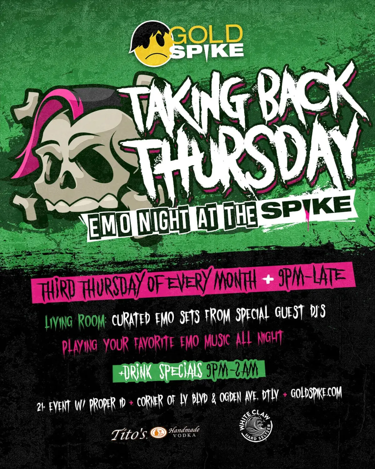 Taking Back Thursday--Emo Night