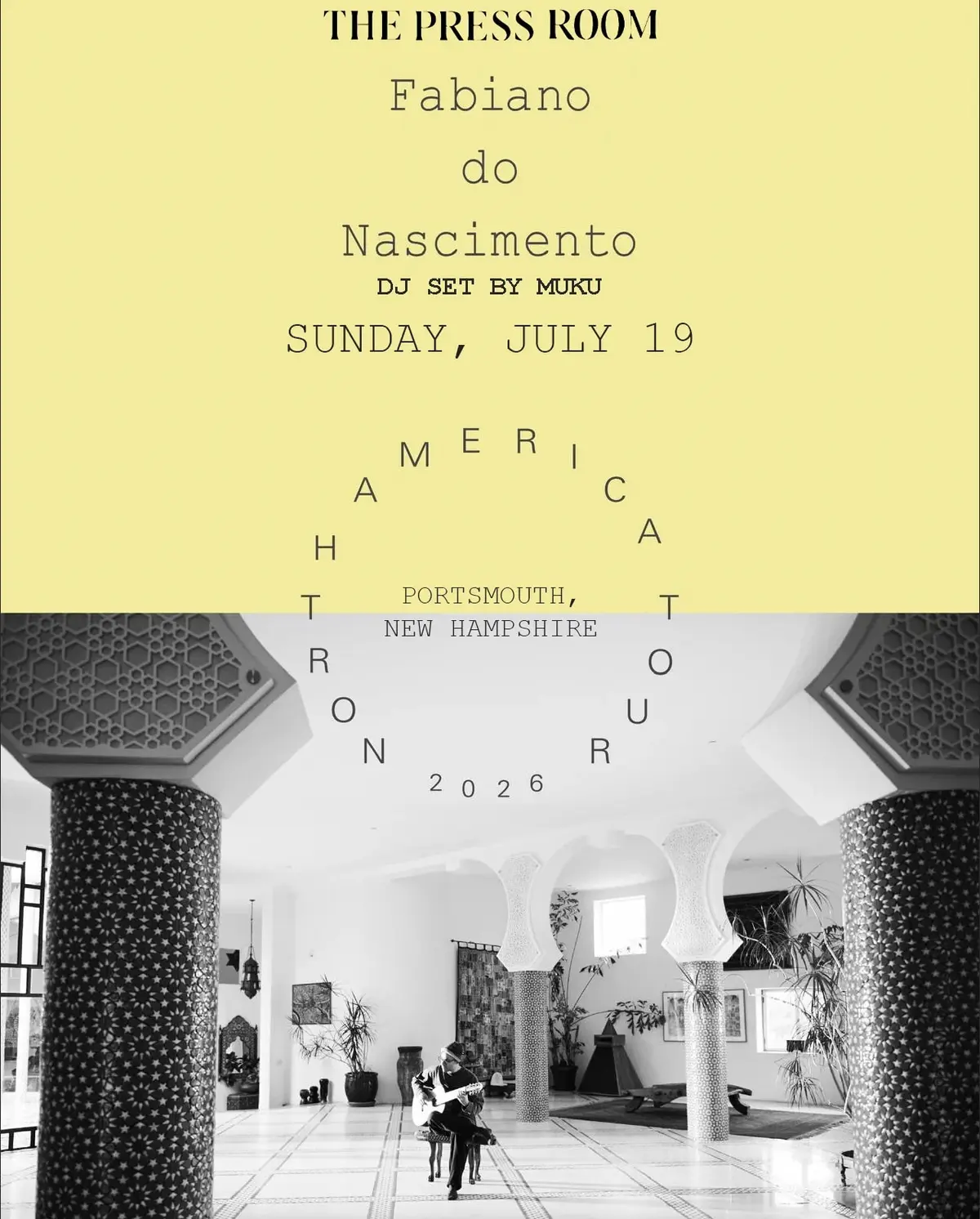 Fabiano do Nascimento w/ DJ set by Muku