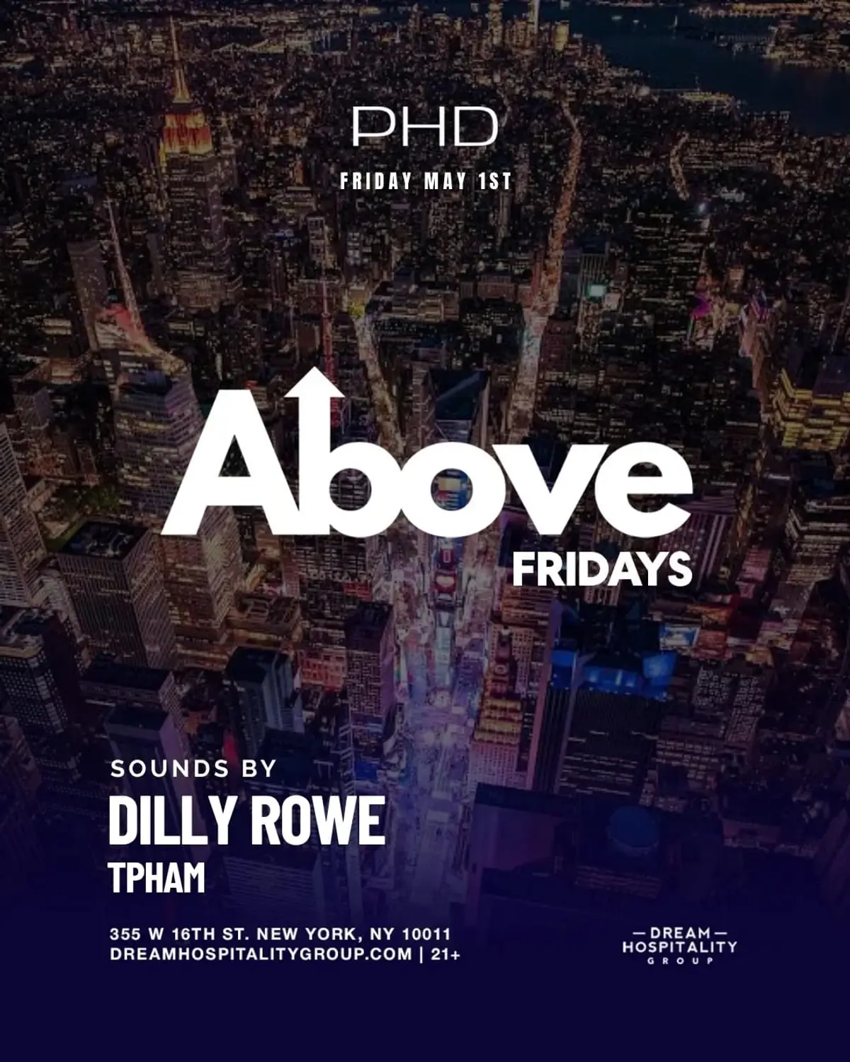 Above Fridays @ PhD Rooftop