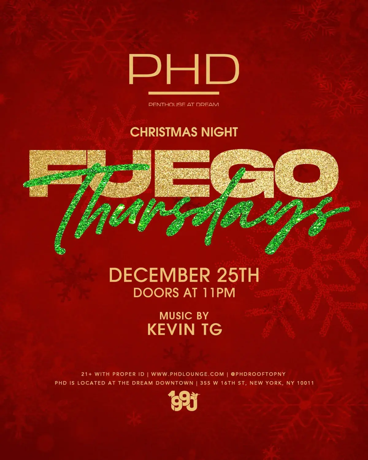 Fuego Thursdays - Christmas Night