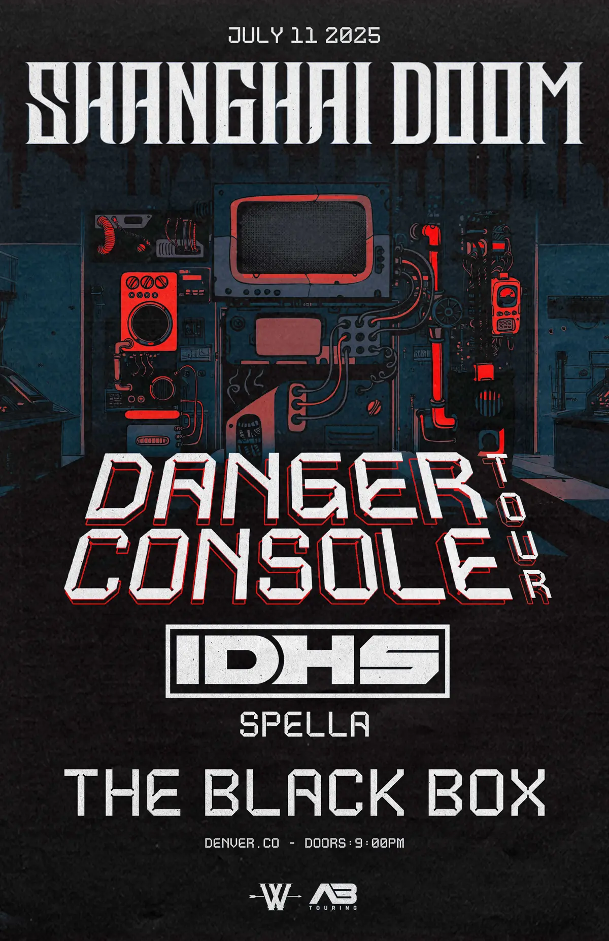 The Black Box presents: Shanghai Doom w/ IDHS, Spella