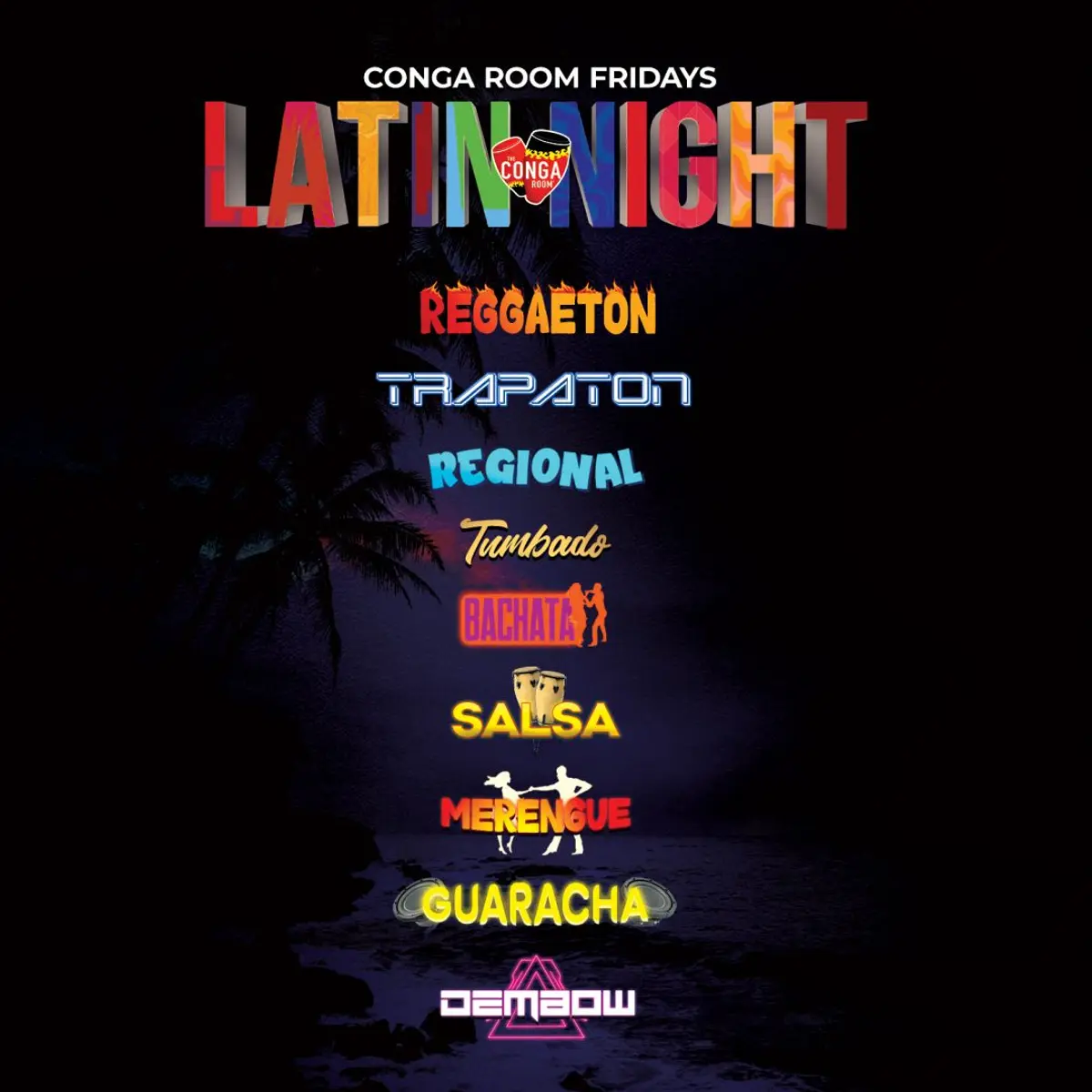 Latin Night: Viernes, 02/11