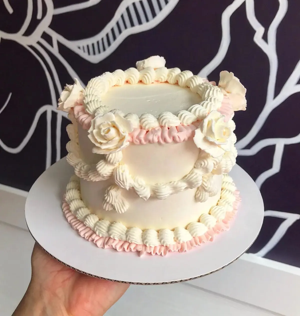 Vintage Piping Cake Decorating Class