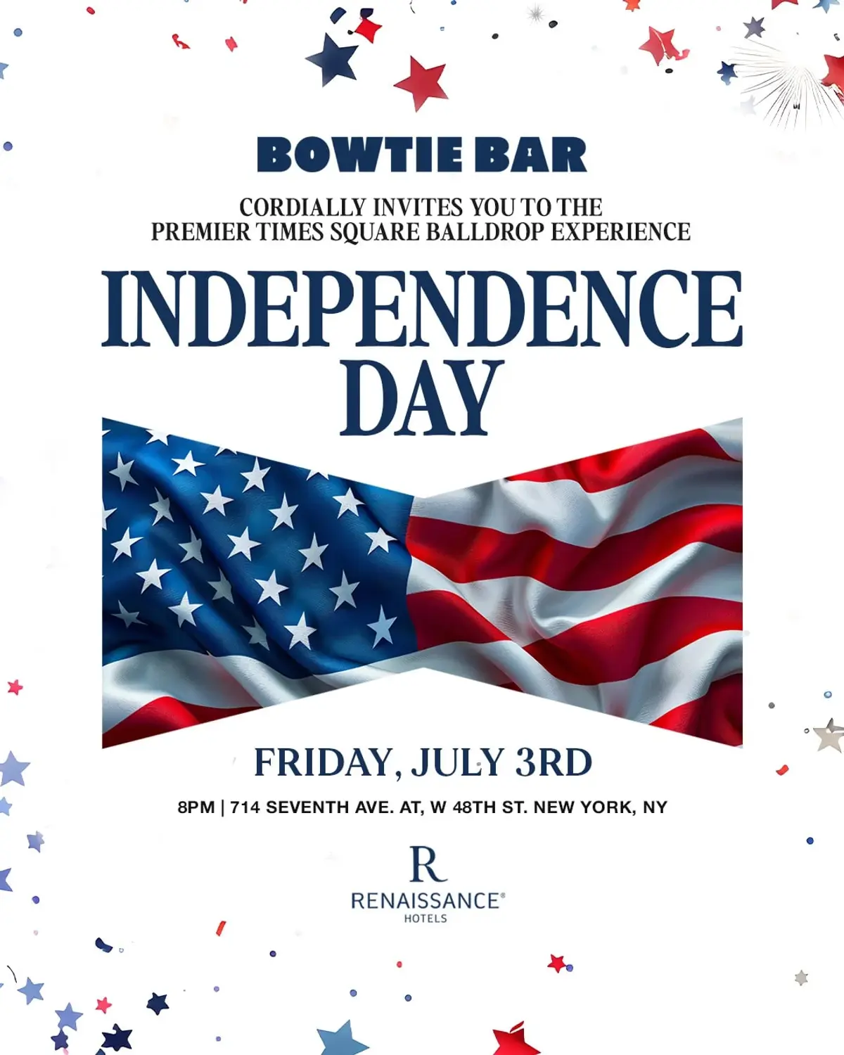 Independece Day Celebration-July 3rd at Bowtie Bar