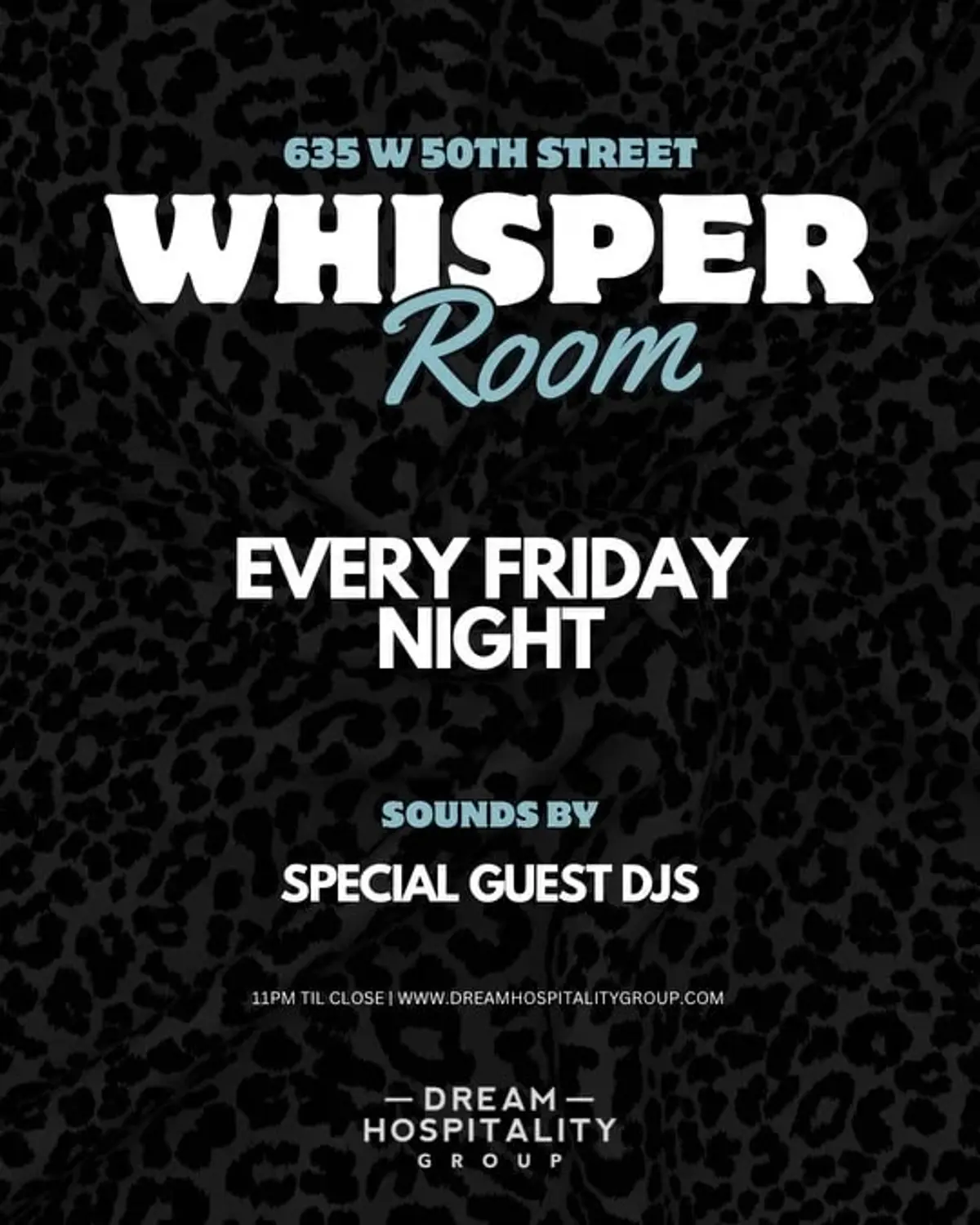 FRIDAY NIGHTS @ WHISPER ROOM