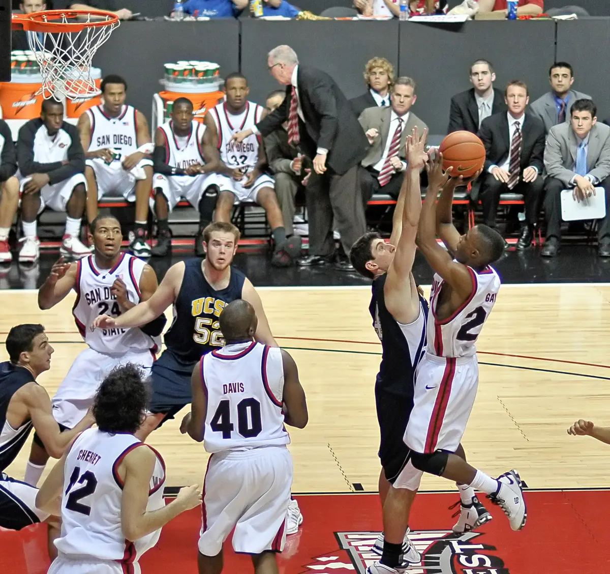 UC San Diego Tritons at CSUN Matadors Mens Basketball