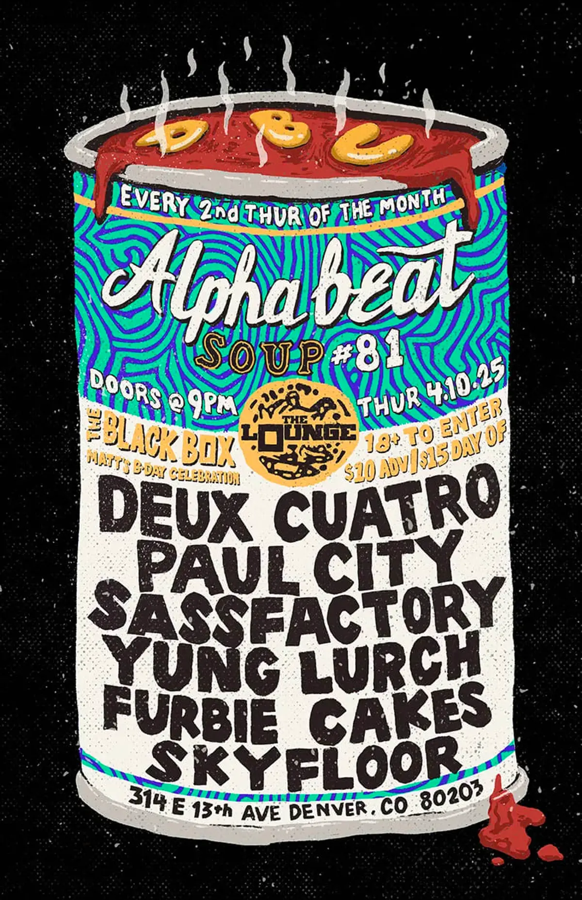 Alphabeat Soup #81: Deux Cuatro, Paul City, Sassfactory, Yung Lurch, Furbie Cakes, Skyfloor