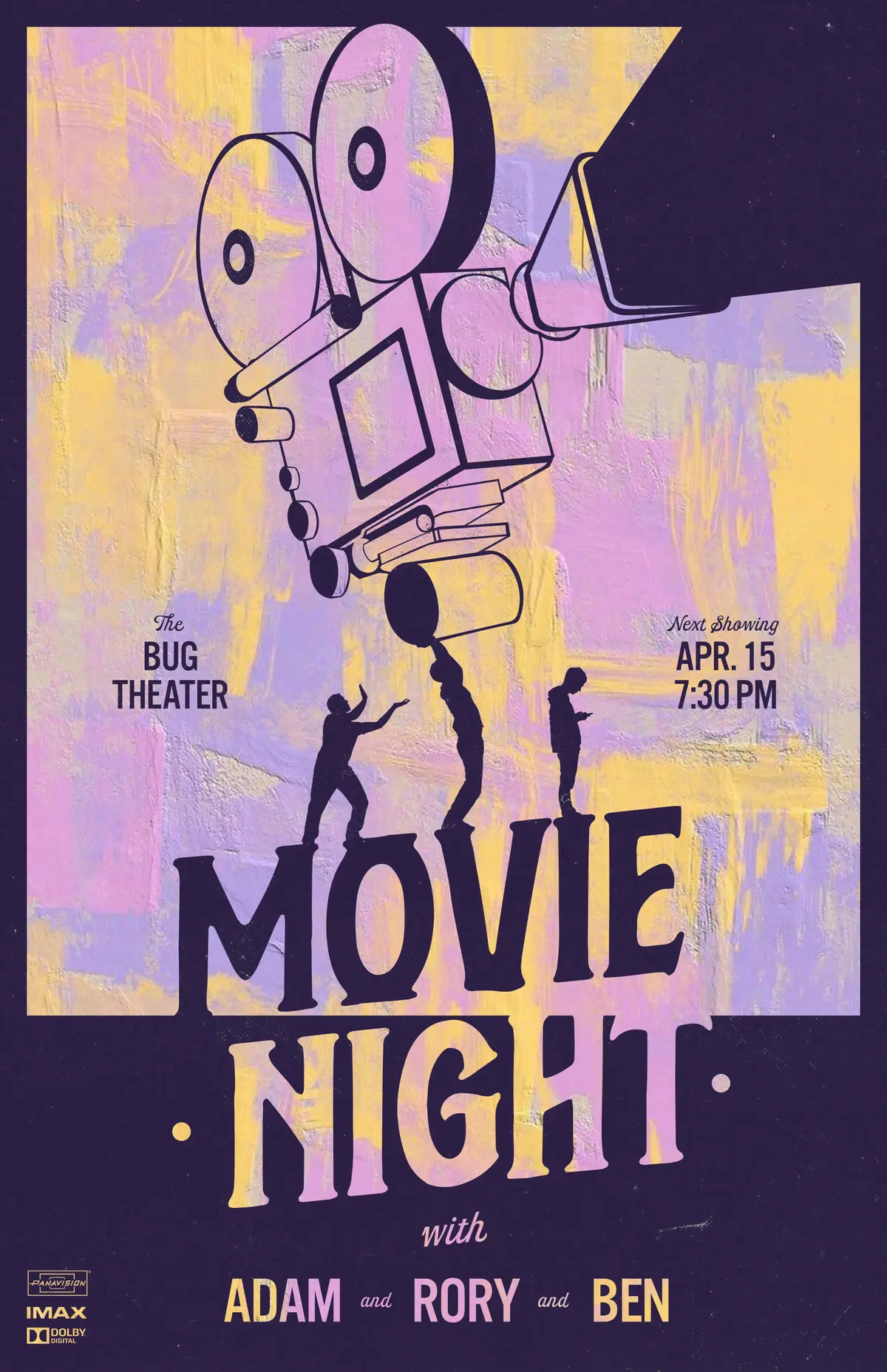 Movie Night with Adam and Rory and Ben: April