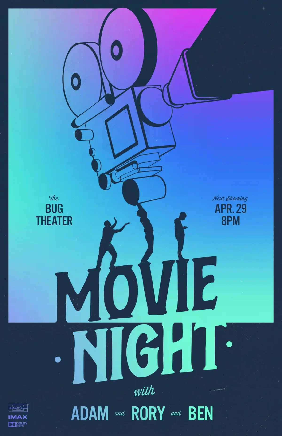 Movie Night with Adam and Rory and Ben: April