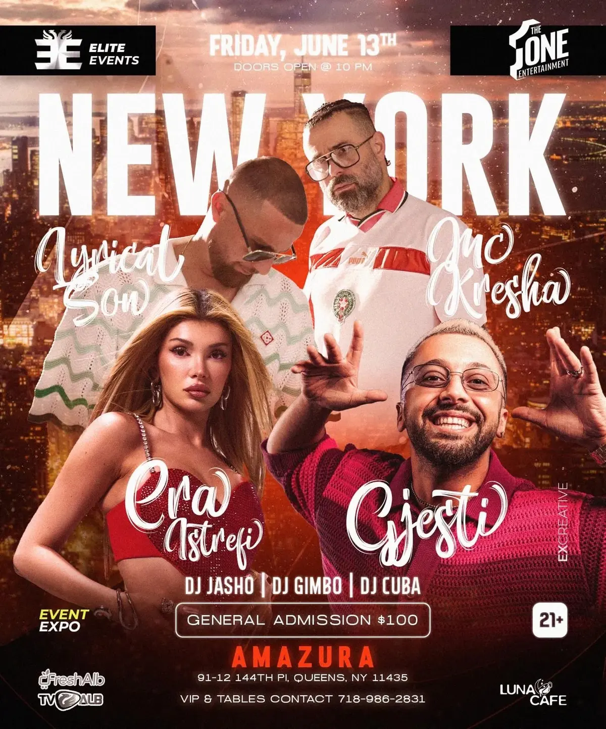 GJESTI, PINT & ERA NYC