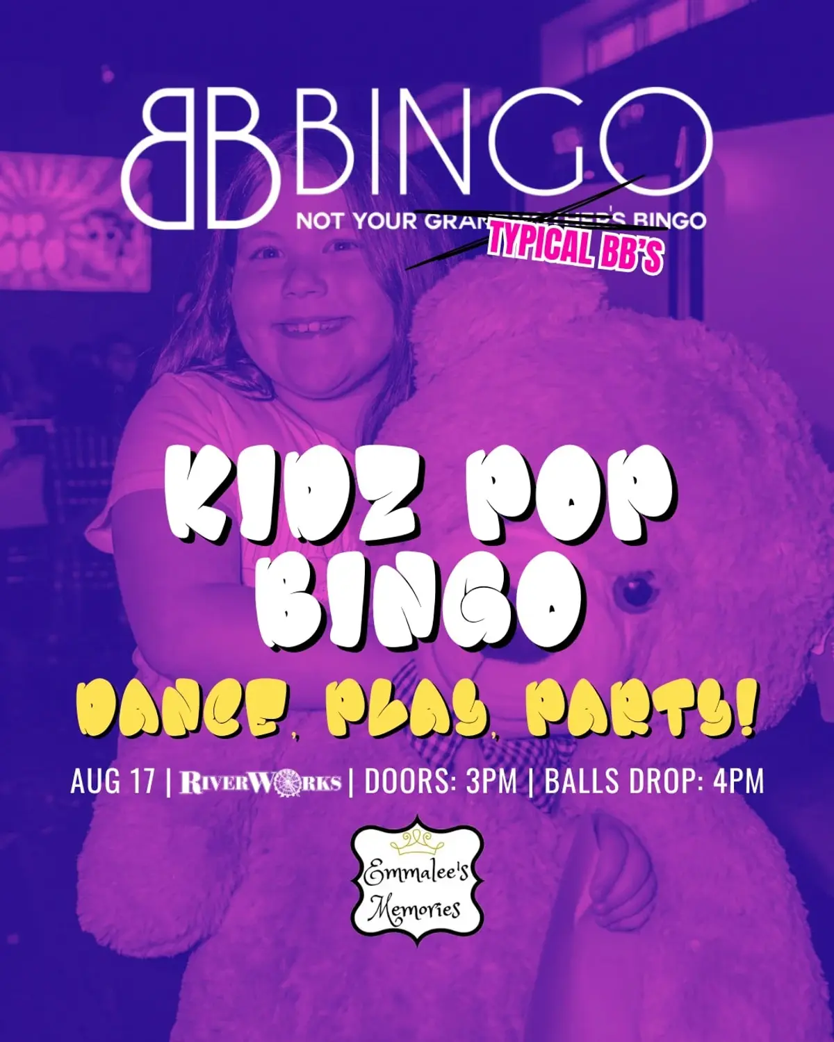 BB's Kidz Pop Bingo