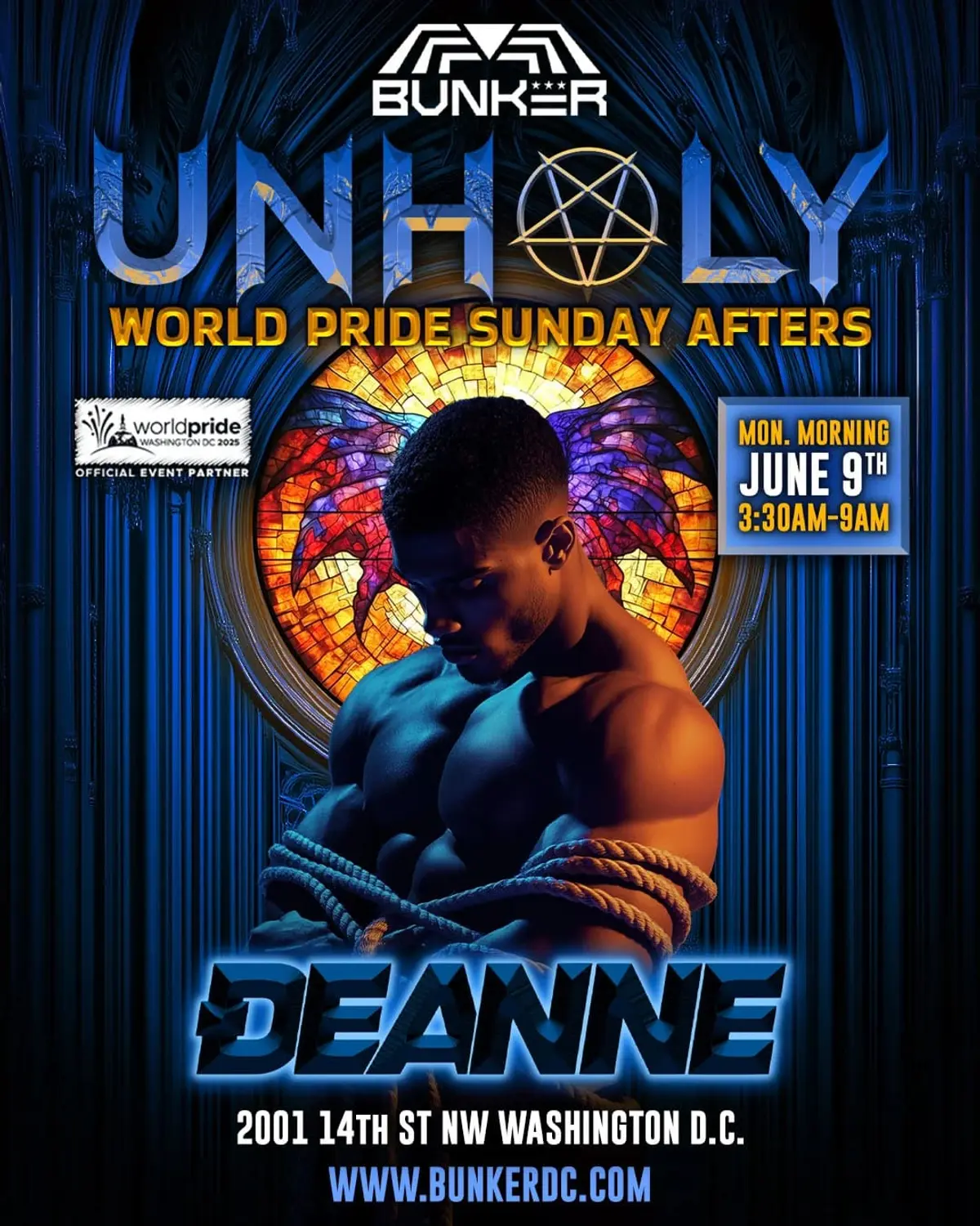 UNHOLY World Pride: Sunday Afters with Deanne