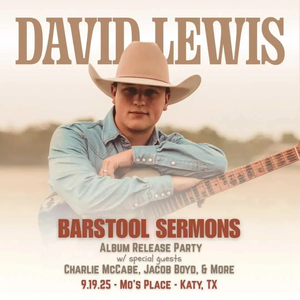 DAVID LEWIS featuring Charlie McCabe, Jacob Boyd, and more