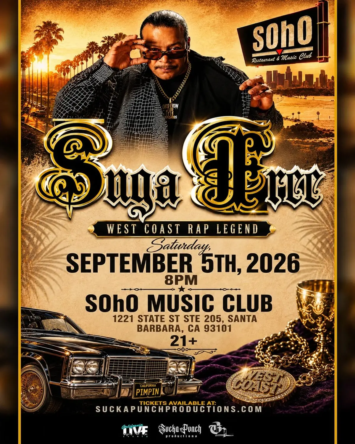 Sucka Punch Productions Presents: Suga Free