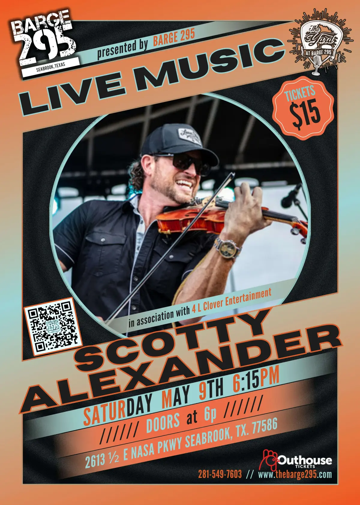 Scotty Alexander In The Yard At Barge 295