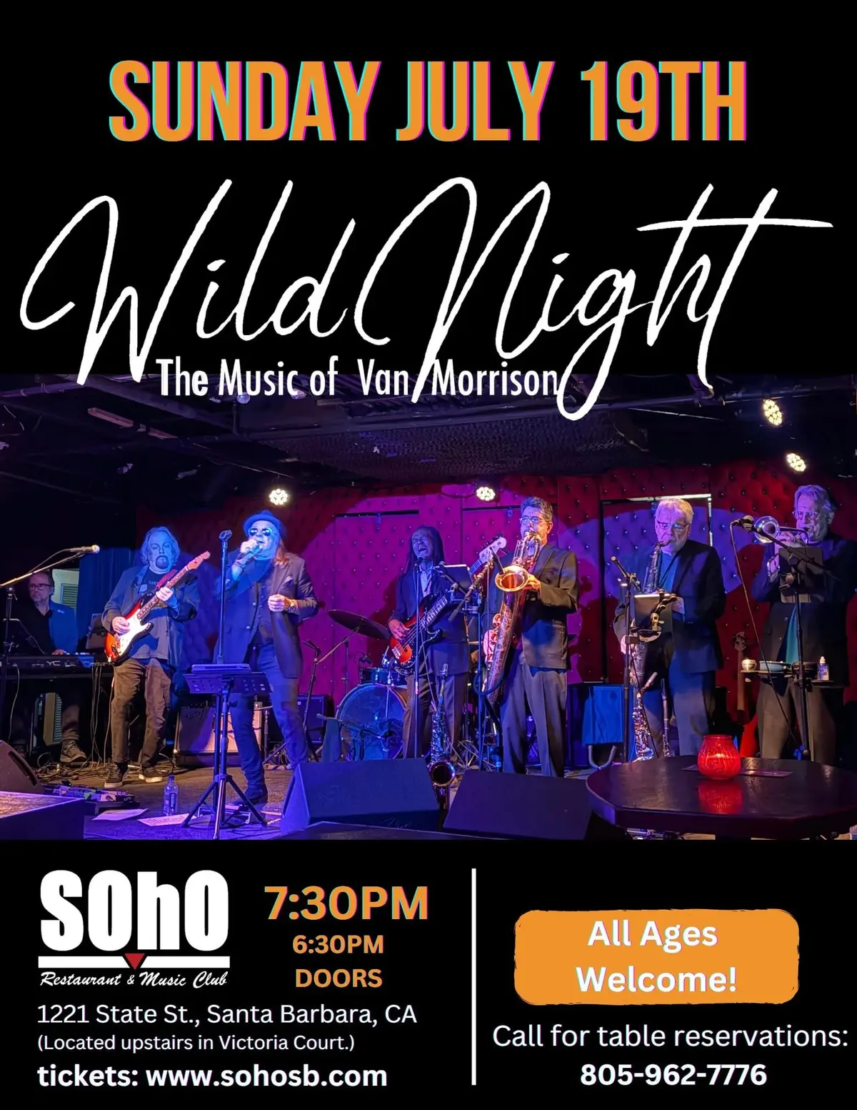 Wild Night - The Music of Van Morrison
