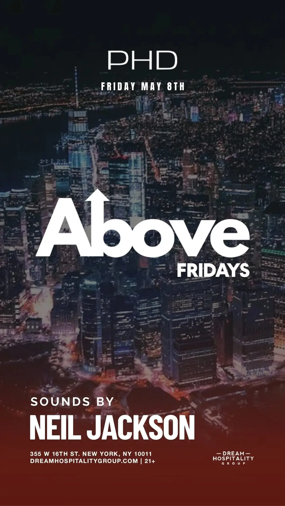 Above Fridays @ PhD Rooftop