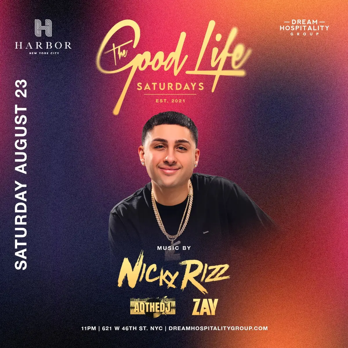 SATURDAY NIGHTS @ HARBOR NYC