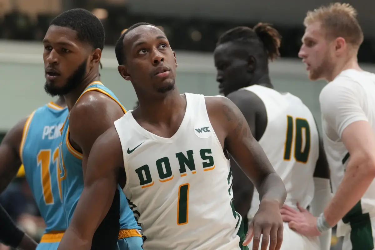 San Francisco Dons at St Marys Gaels Mens Basketball