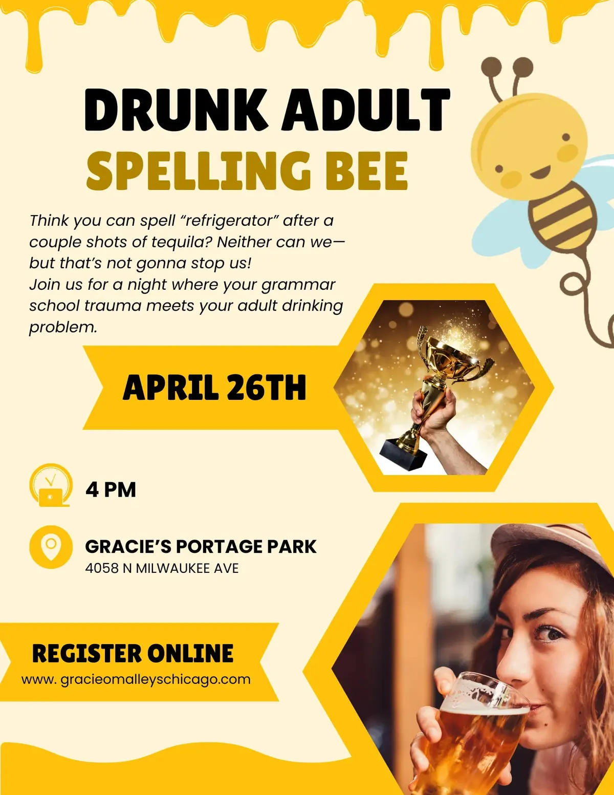 Adult Drunk Spelling Bee
